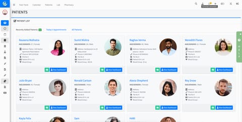 PappyJoe Clinic Management Software Interface
