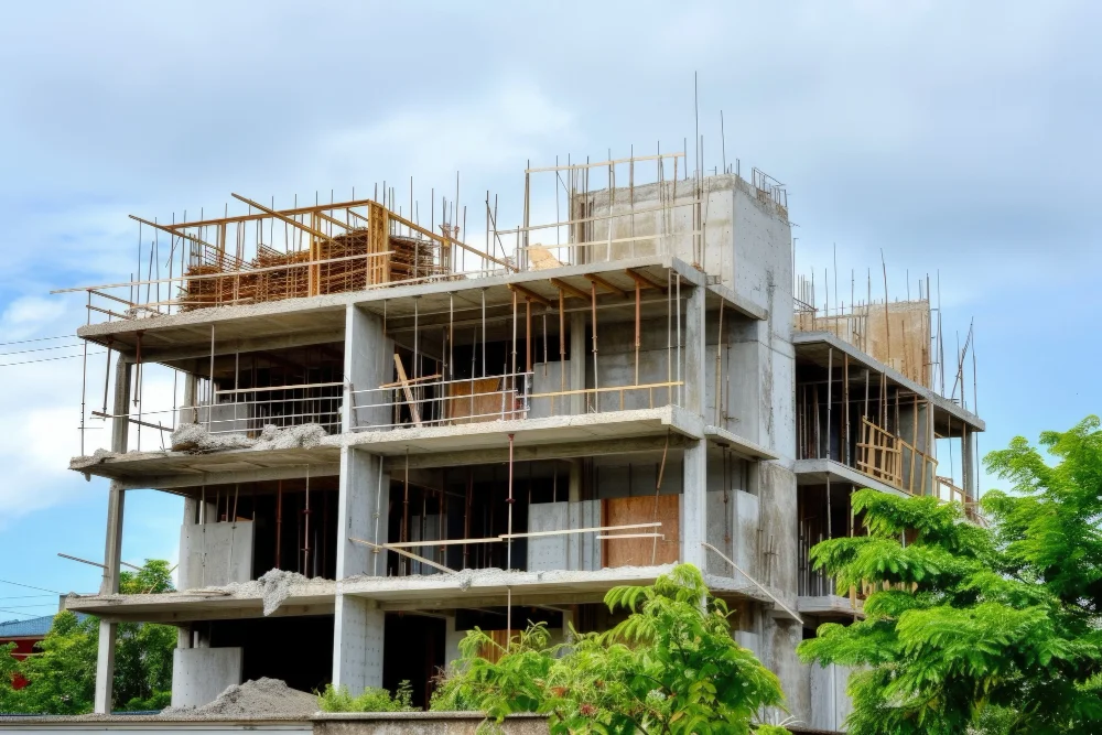 Construction service and completed home exterior by Gambitz Designs