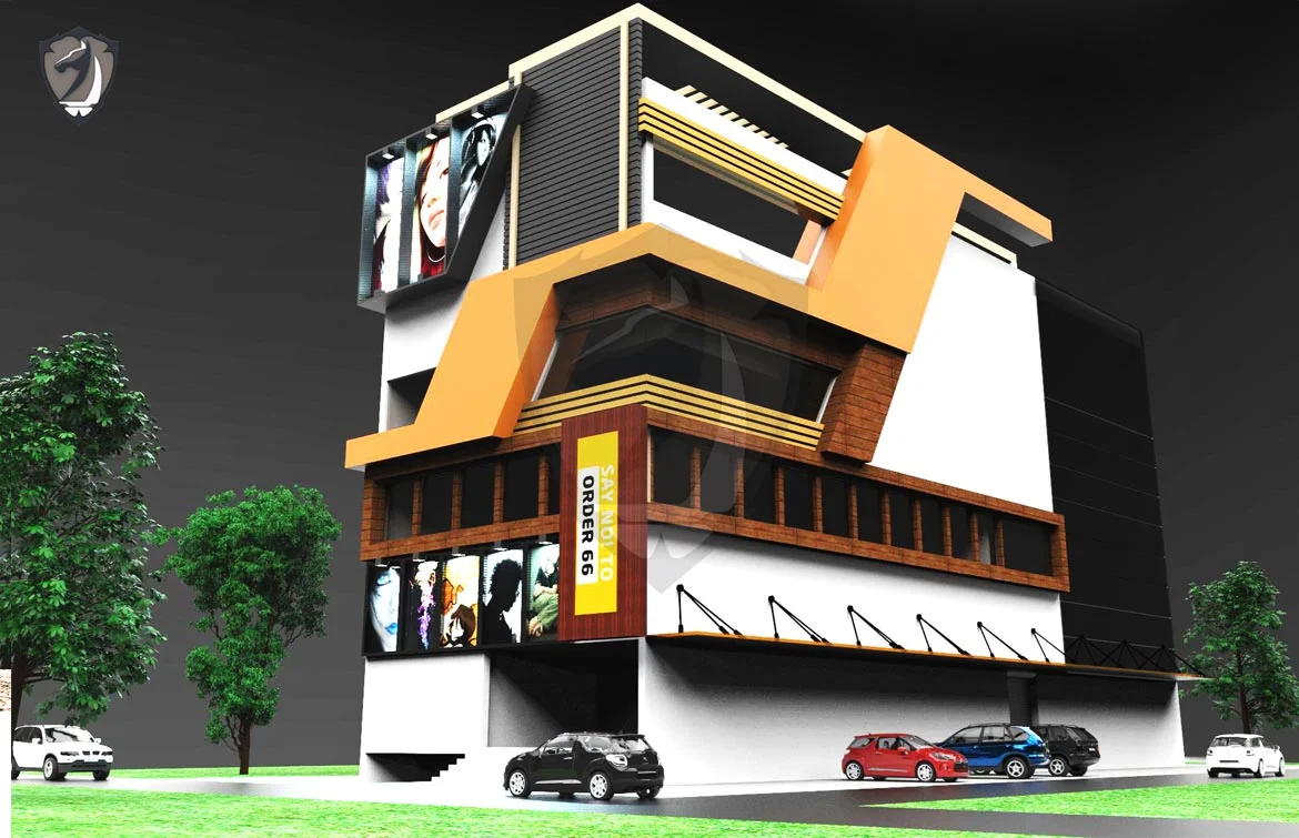 3D architectural visualisation render by Gambitz Designs
