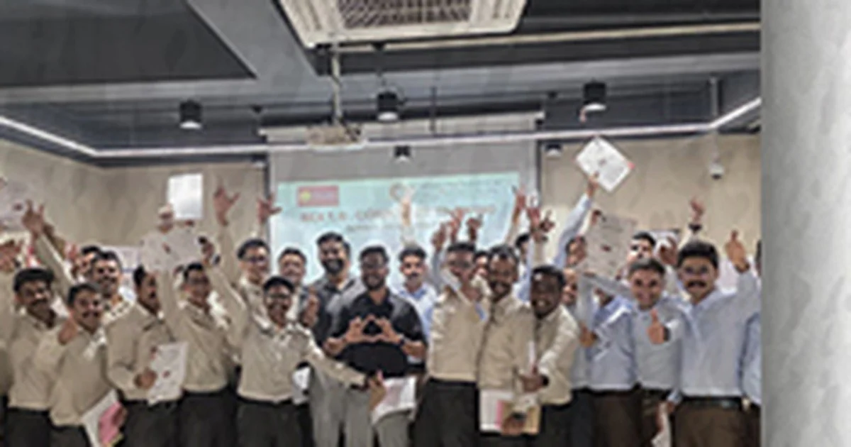 IIJF students celebrating their certification