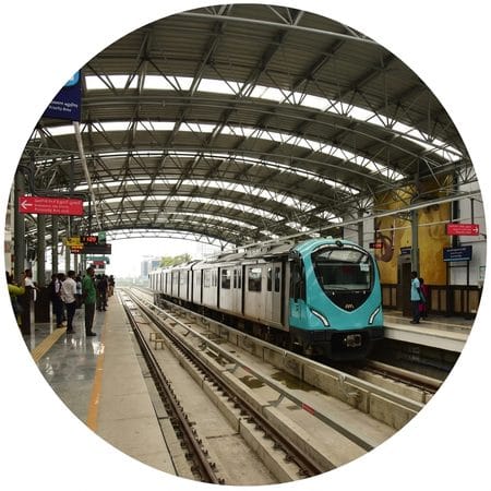 Vyttila Metro Station Kochi